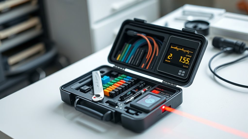 reliable portable fiber testing