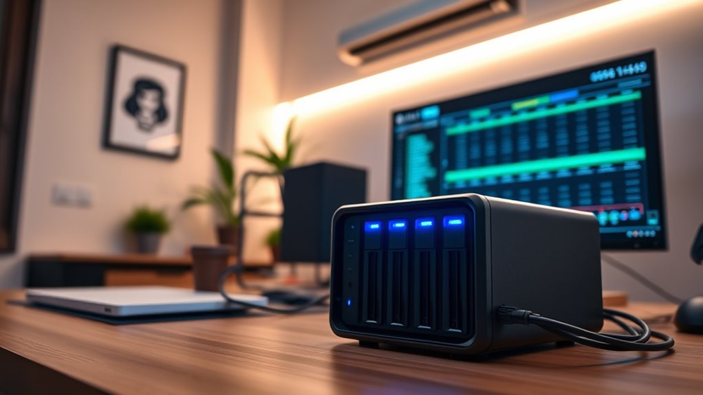 secure efficient network storage