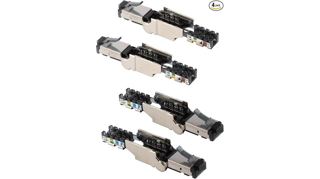 shielded cat6a connectors