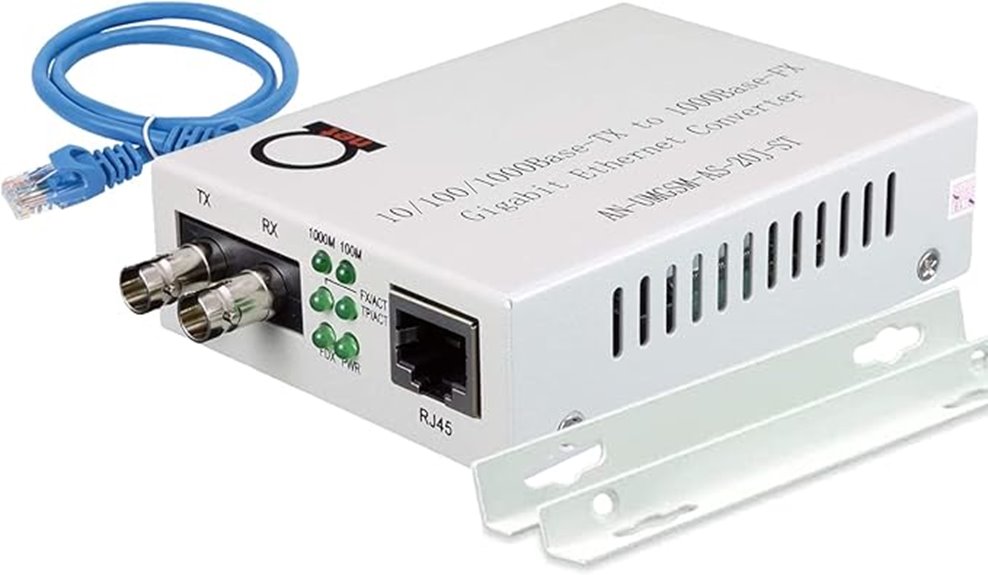 single mode fiber converter