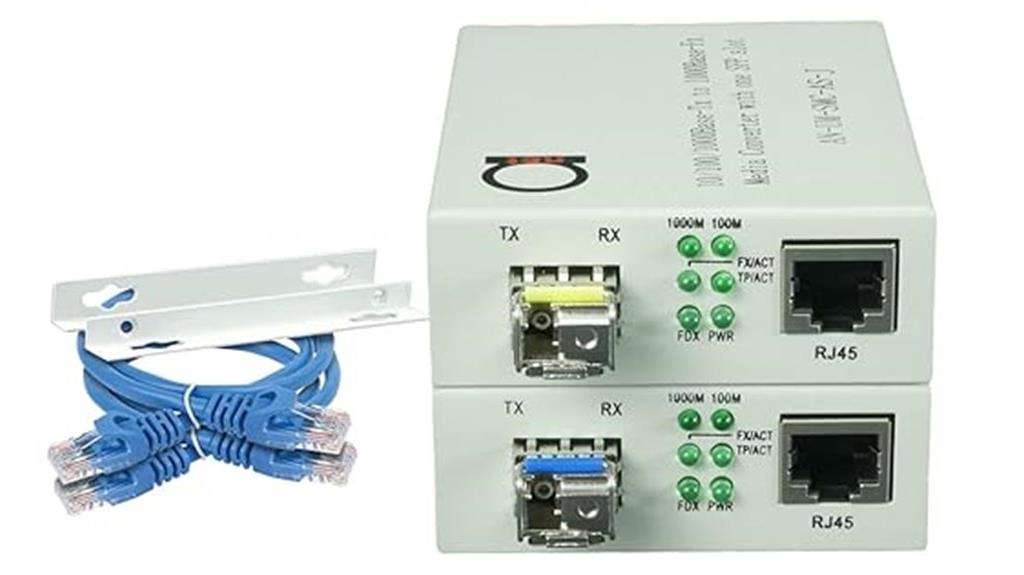 single mode lc fiber converter