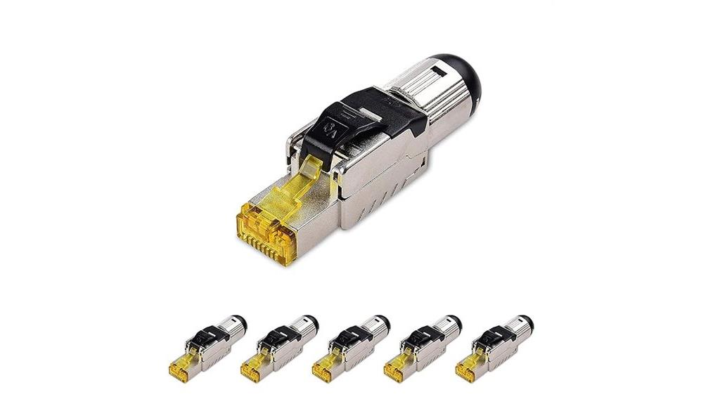 six pack shielded connectors