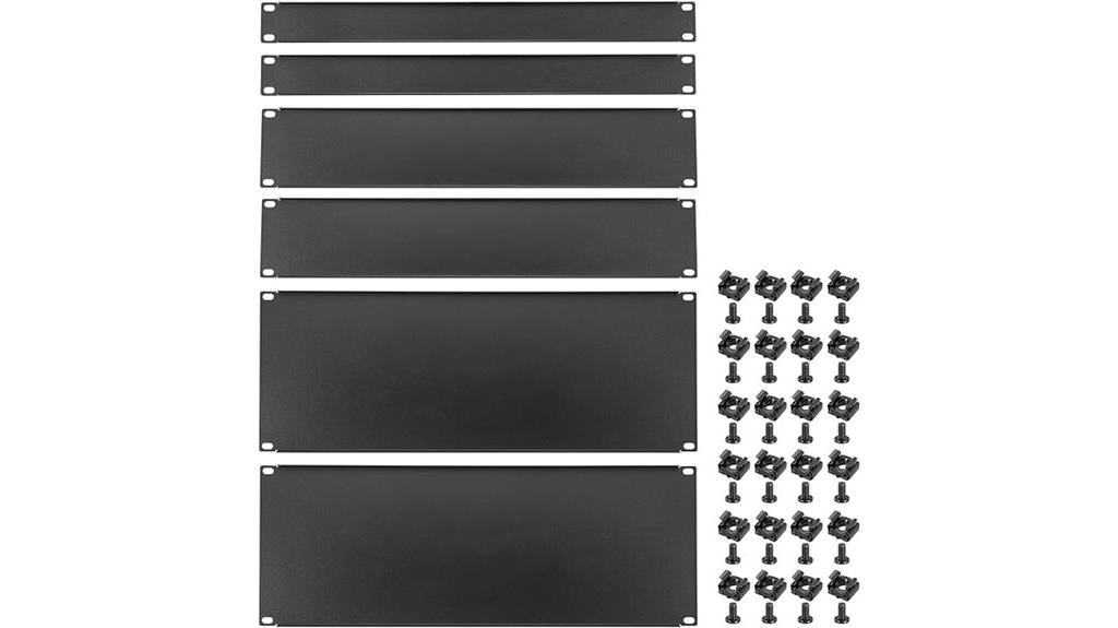 six piece rack panel kit