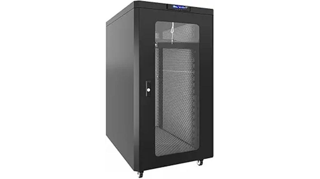soundproof 18u server cabinet