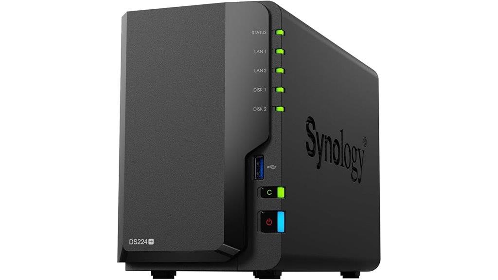 synology 2 bay diskstation ds224