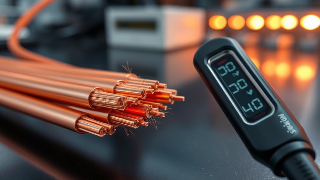 temperature increases electrical resistance