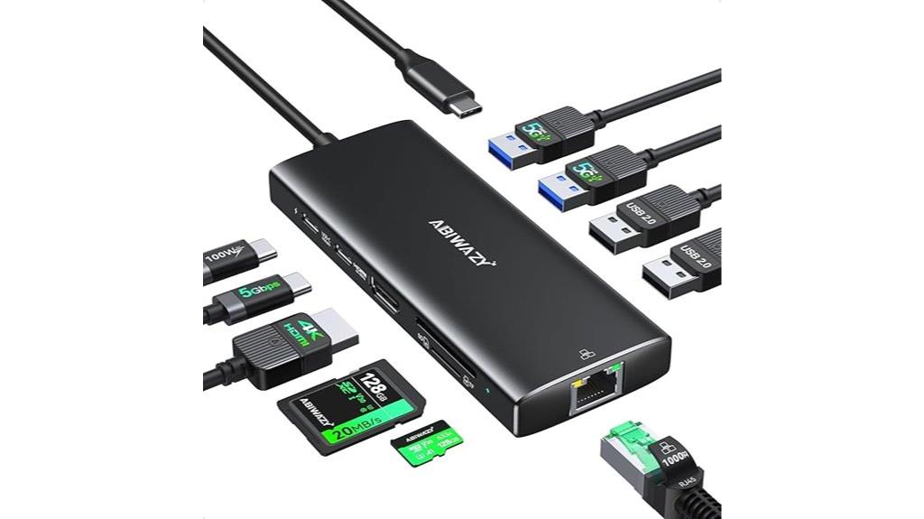 ten in one usb c hub