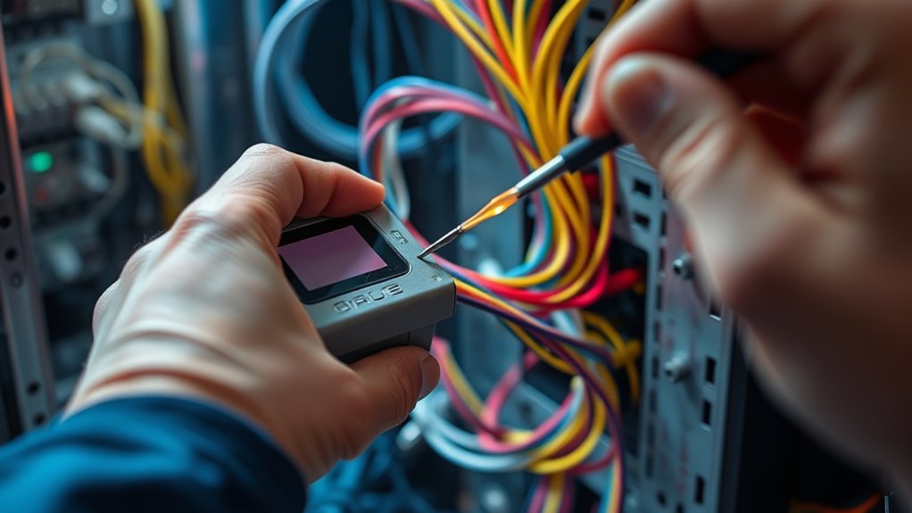 test identify locate troubleshoot
