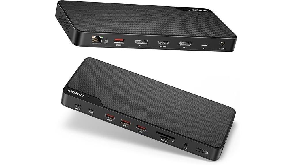 thunderbolt 4 dock 16 ports