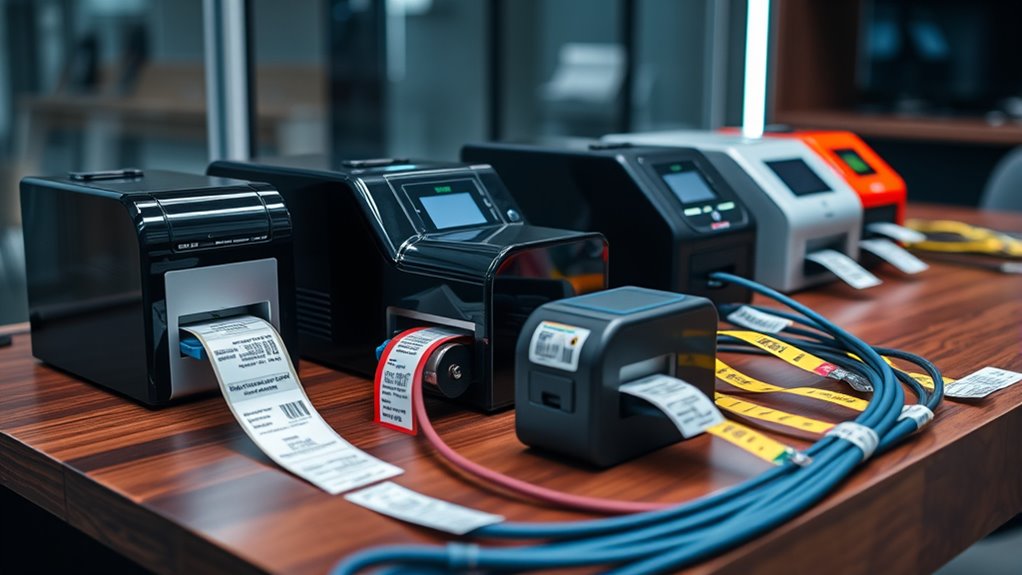 top cable label printers