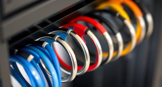 top cable management ring options