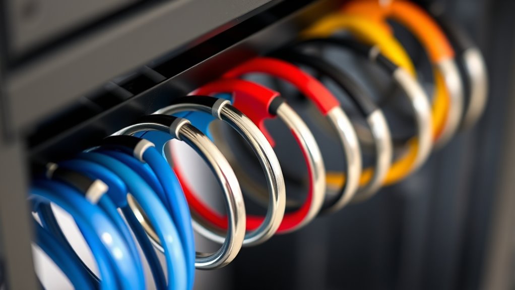 top cable management ring options