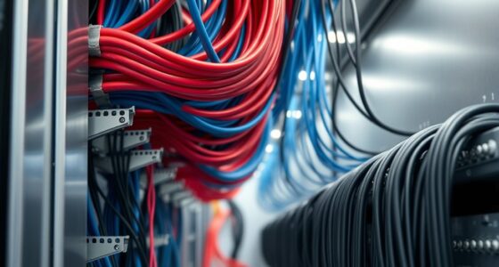 top j hook cable supports