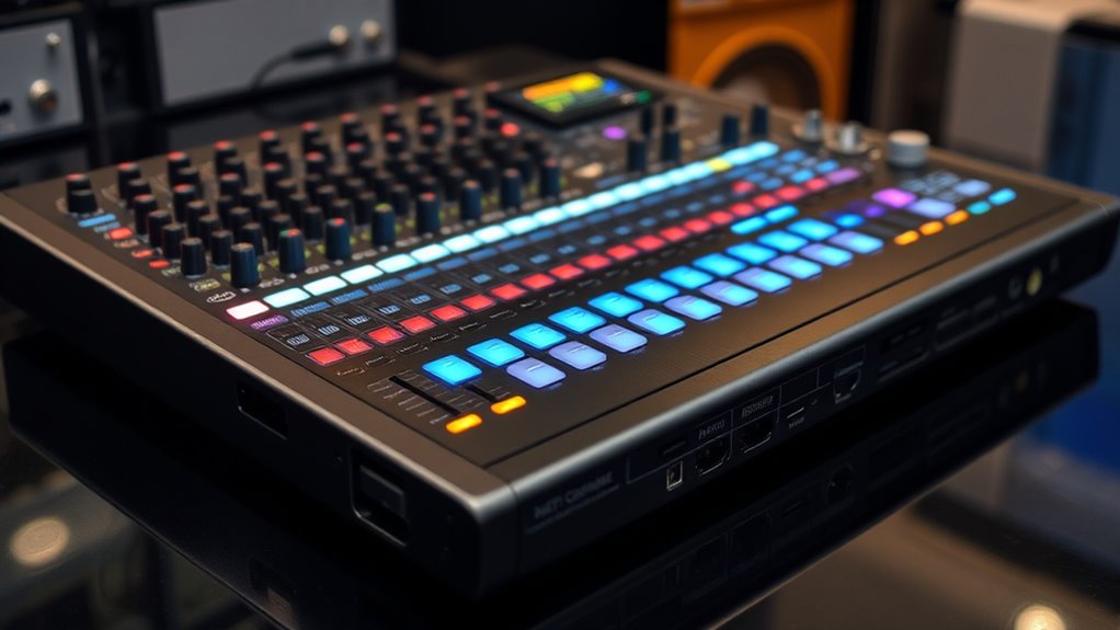 top network enabled audio mixers
