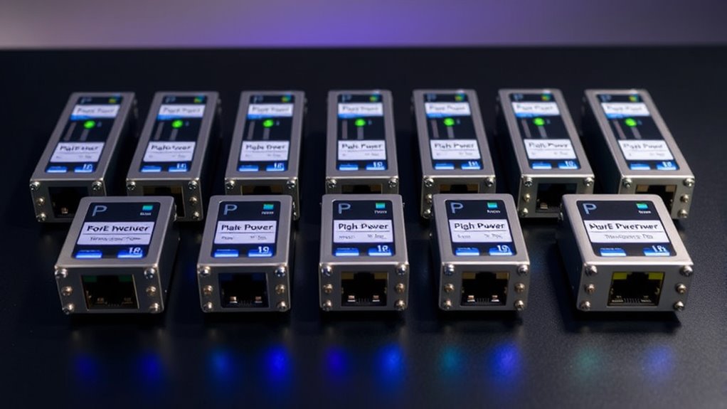 top power over ethernet devices