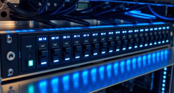 top rack power switches