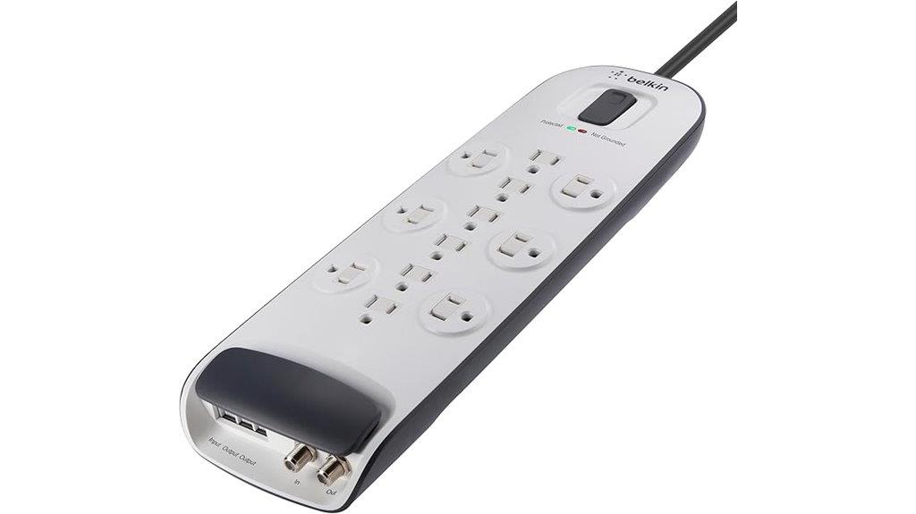 twelve outlet surge protector