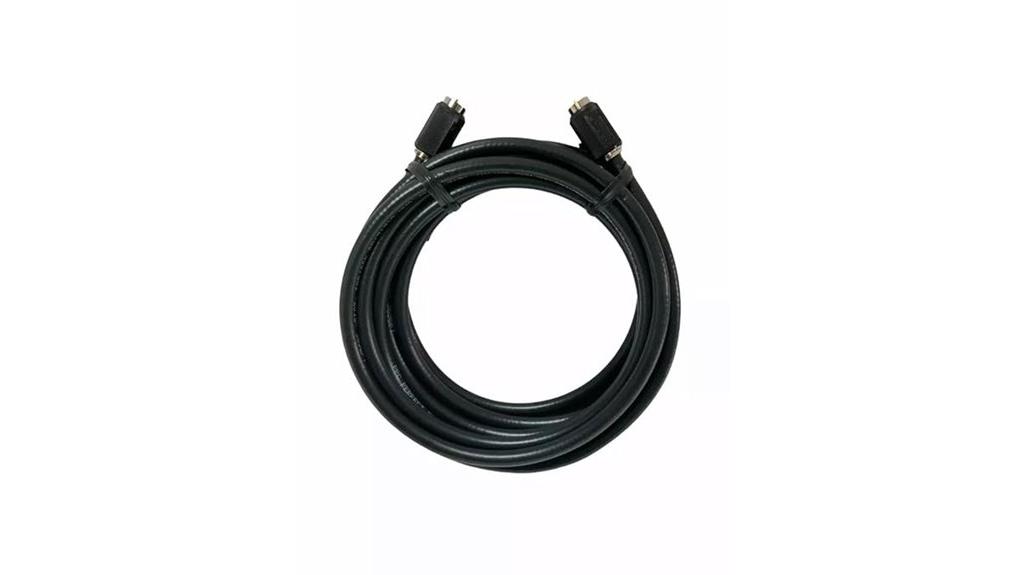 two 6ft coax cables