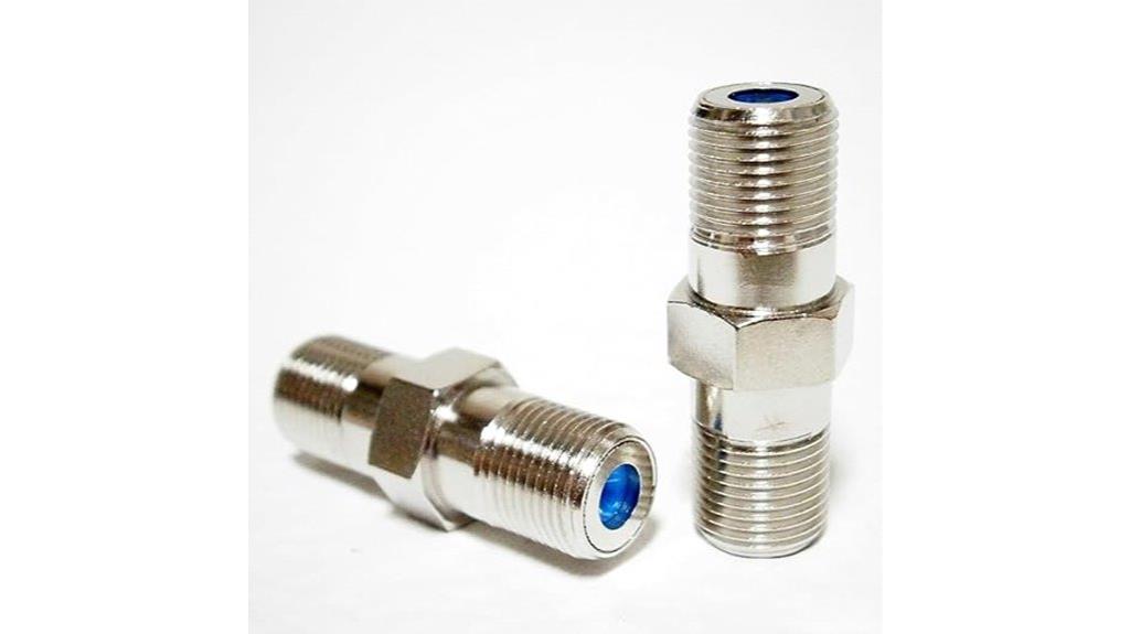 two pack coaxial couplers