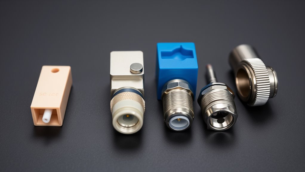 types of fiber connectors