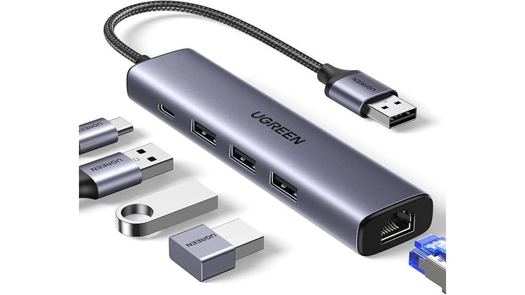 usb ethernet multiport hub