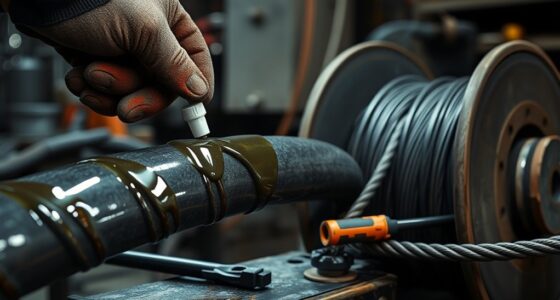 using cable pulling lubricants