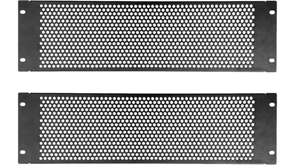 vented rack panel blank