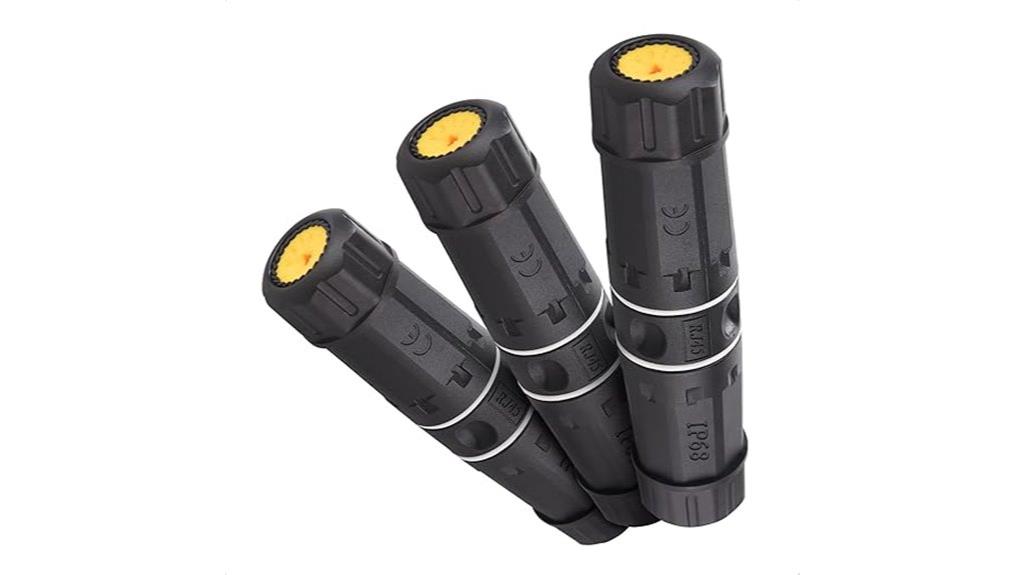 waterproof cat6a couplers pack