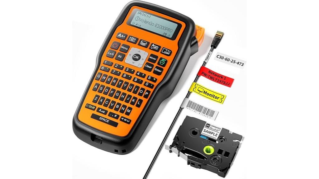 waterproof industrial label maker