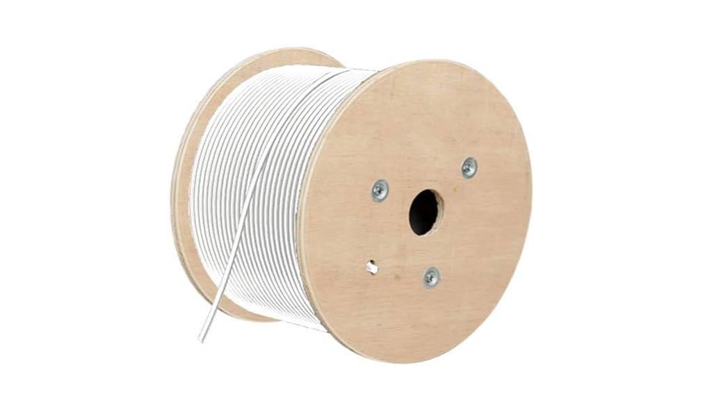 white 650ft cat8 cable