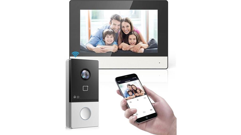 wired poe video intercom