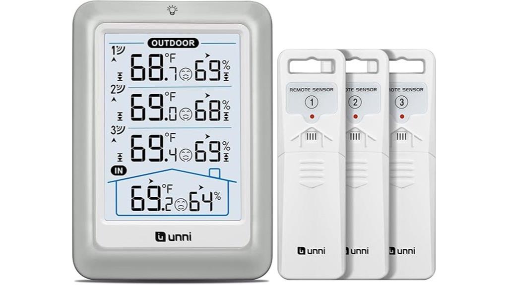 wireless indoor outdoor thermometer