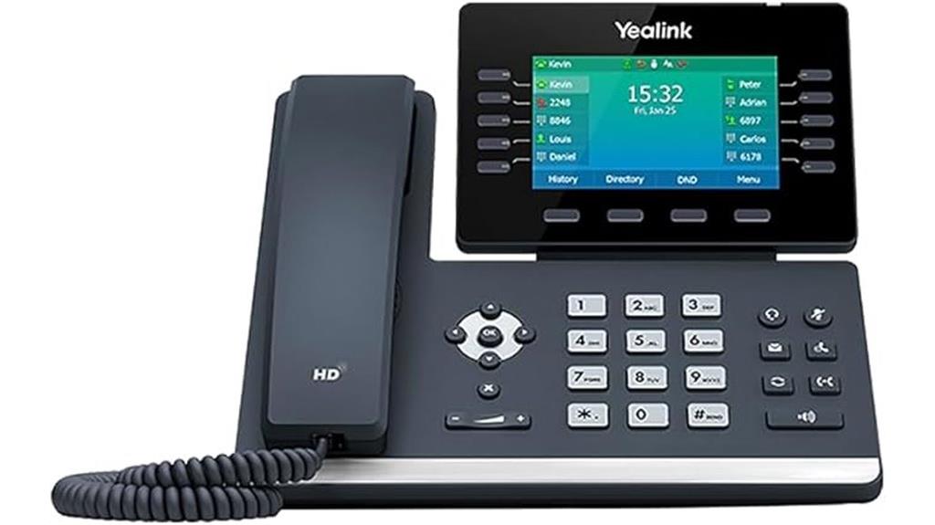 yealink t54w voip phone