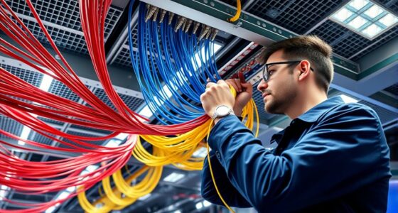 broadcast studio network wiring