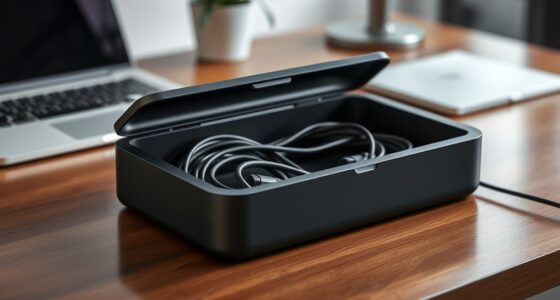 build a cable organizer box