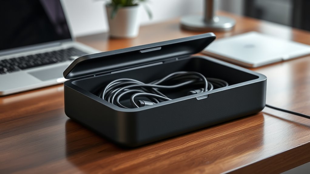 build a cable organizer box