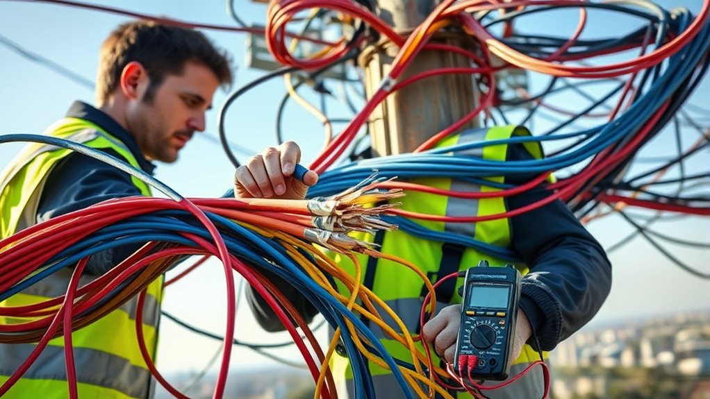 cable fault detection and repair