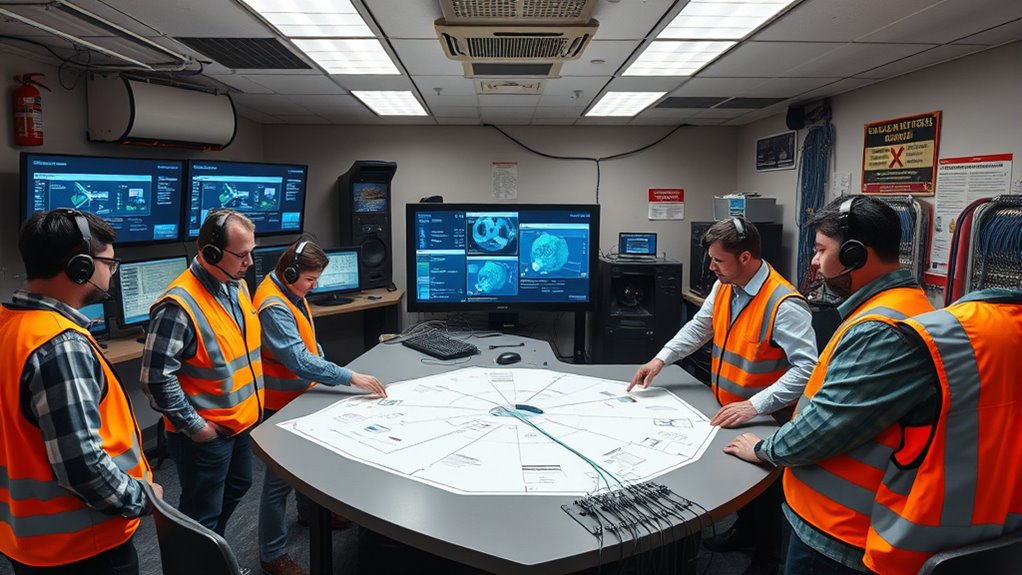 cable inspection and emergency planning