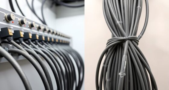 cable management orientation comparison