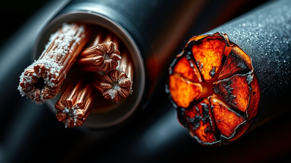 cable performance affected by temperature