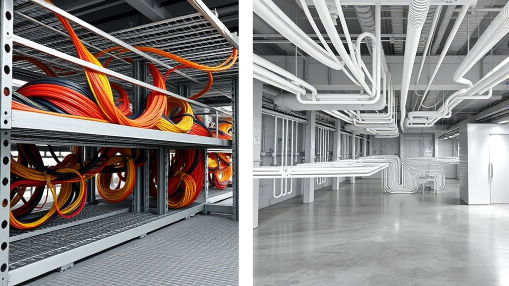 cable routing options comparison