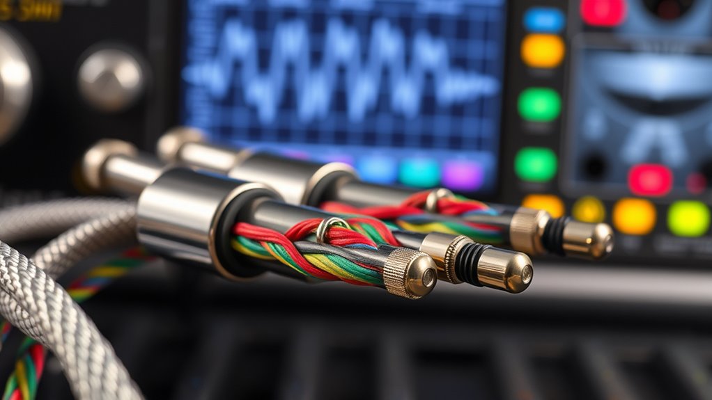 cable shielding minimizes interference