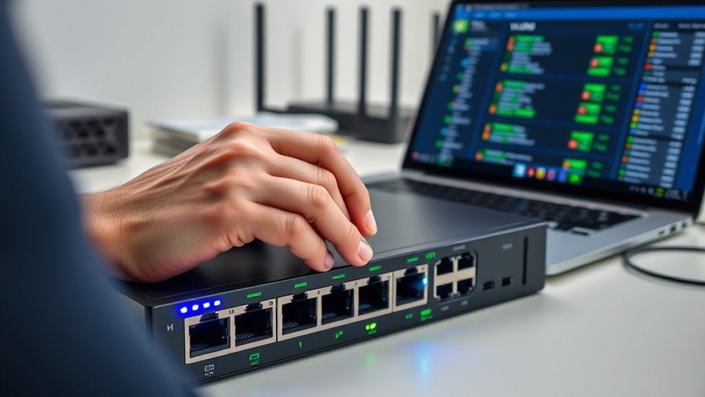 configure vlans for security
