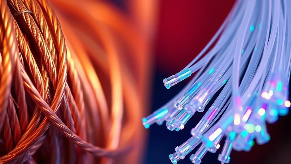 copper versus fiber optics