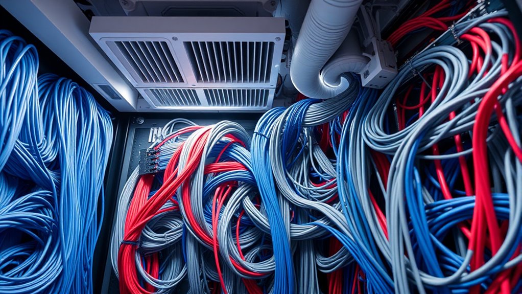 dense cabling cooling strategies