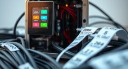 diy cable label printer