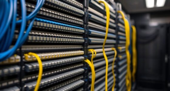 efficient networking cable organization