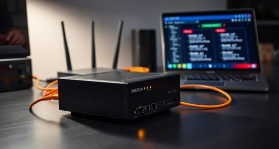 ethernet media server setup