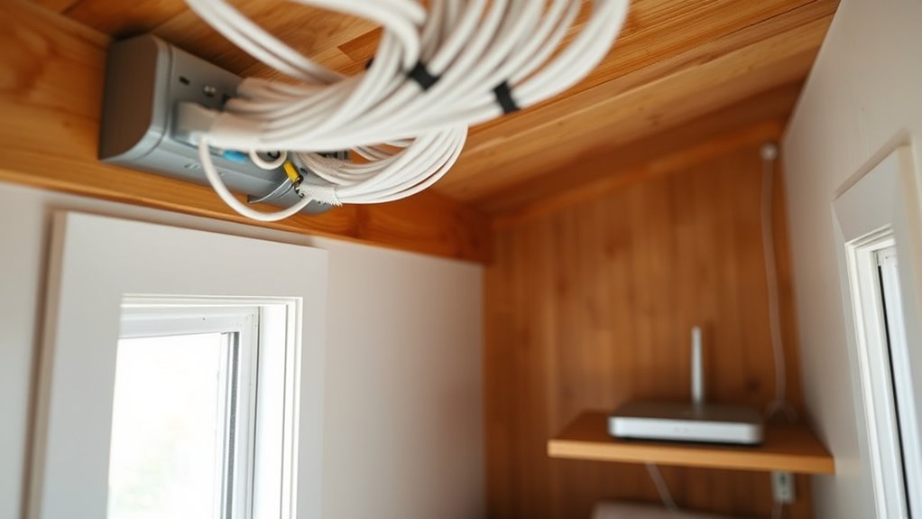 ethernet wiring for tiny house