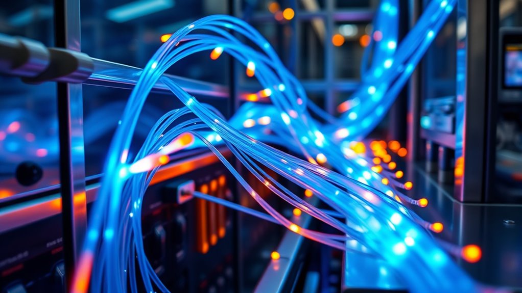 fiber optic industrial control